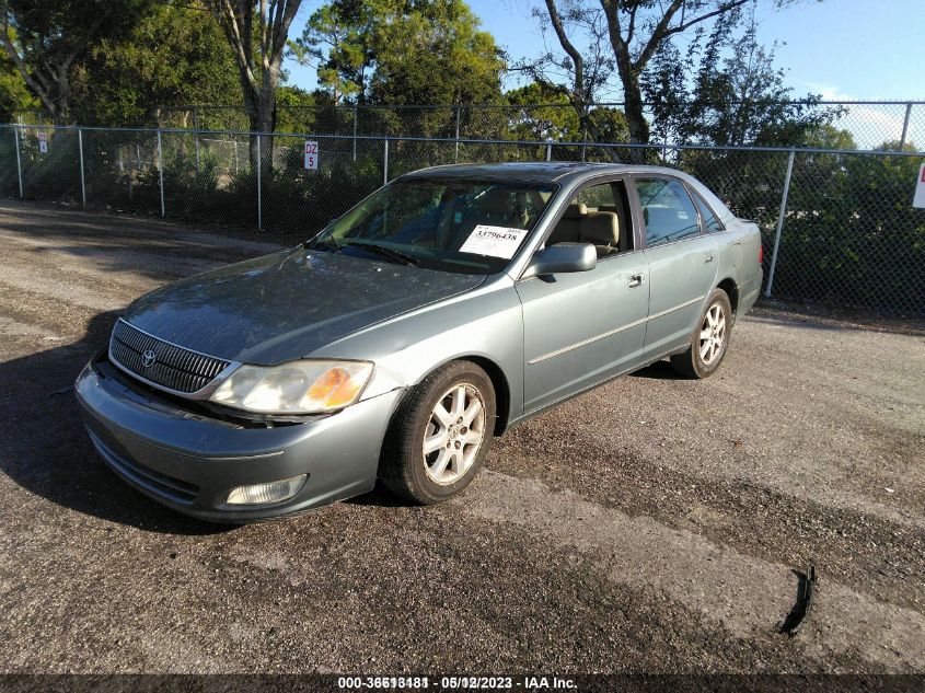 2001 Toyota Avalon Xls W/Bucket Seats VIN: 4T1BF28BX1U144153 Lot: 36613181