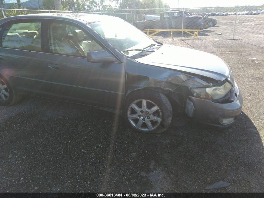 2001 Toyota Avalon Xls W/Bucket Seats VIN: 4T1BF28BX1U144153 Lot: 36613181