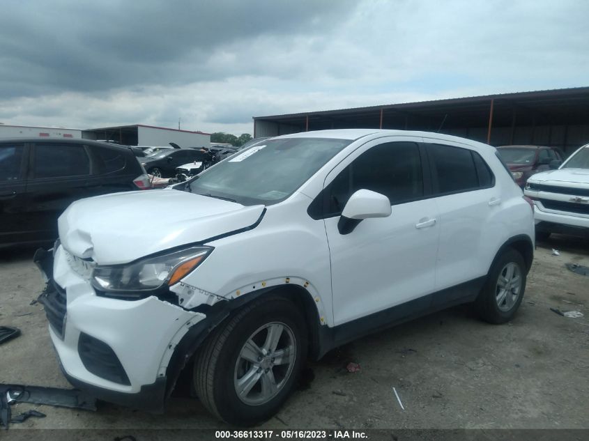 2020 Chevrolet Trax Fwd Ls VIN: KL7CJKSB1LB023412 Lot: 36613317