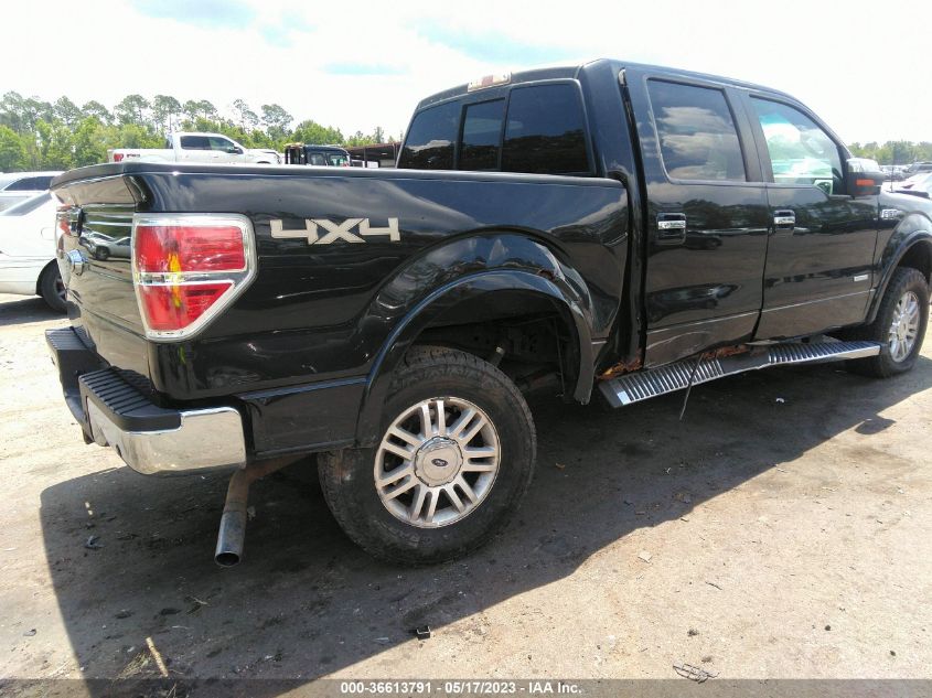 2012 Ford F-150 Lariat VIN: 1FTFW1ET4CFC66169 Lot: 36613791