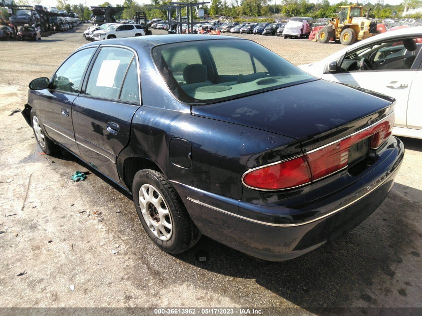 2002 Buick Century Custom VIN: 2G4WS52J321241111 Lot: 36613962