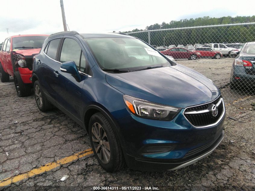 2019 Buick Encore Fwd Preferred VIN: KL4CJASB2KB838319 Lot: 36614311