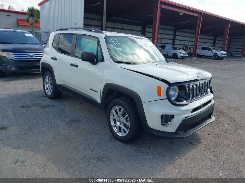 2019 Jeep Renegade Sport 4X4 VIN: ZACNJBAB9KPK19872 Lot: 36614598