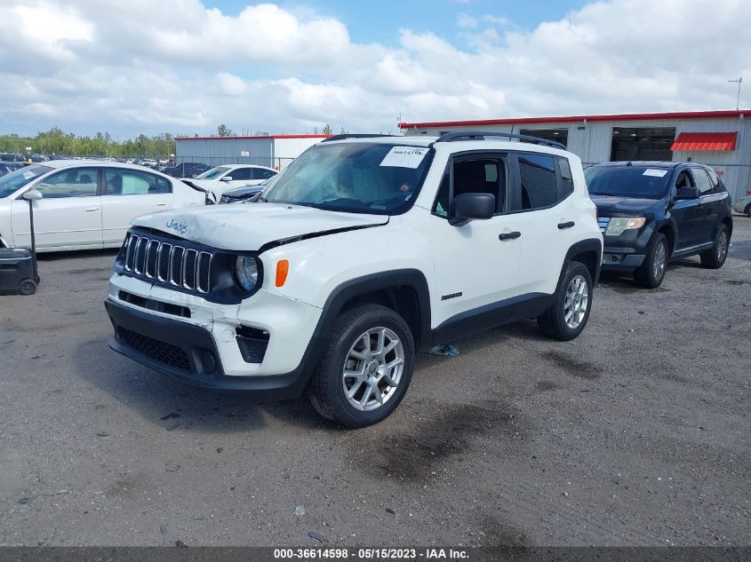 2019 Jeep Renegade Sport 4X4 VIN: ZACNJBAB9KPK19872 Lot: 36614598