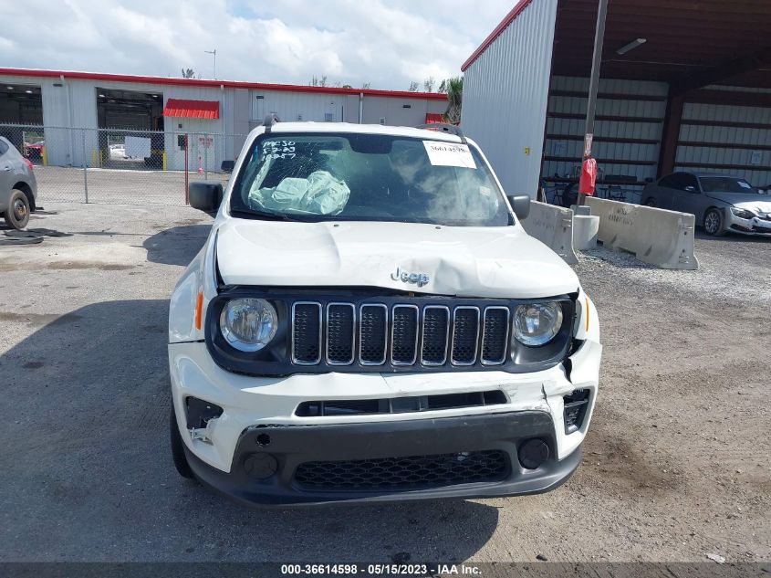 2019 Jeep Renegade Sport 4X4 VIN: ZACNJBAB9KPK19872 Lot: 36614598