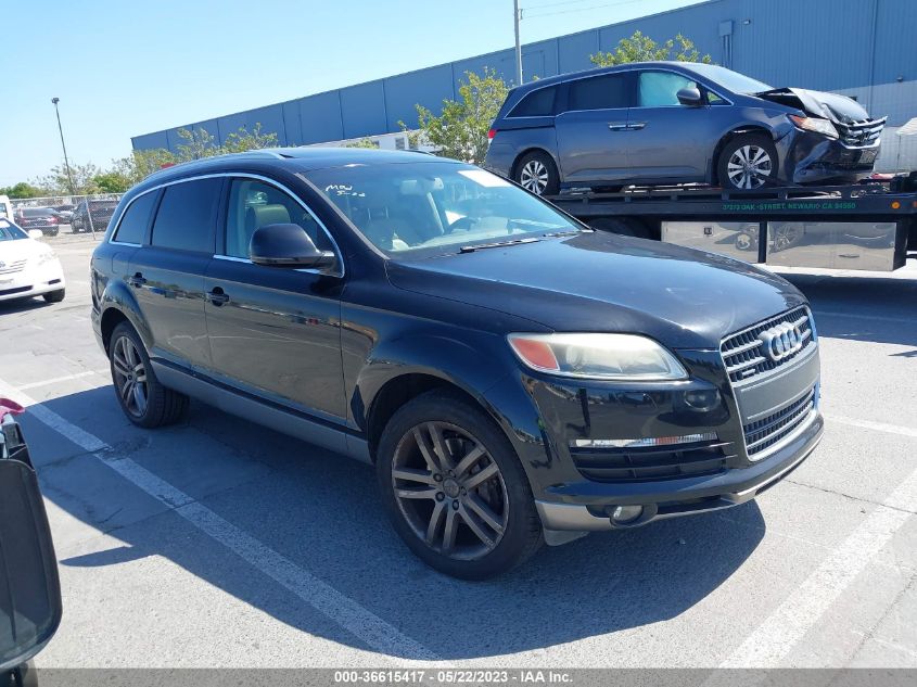 2007 Audi Q7 4.2 Premium VIN: WA1BV74L27D067834 Lot: 40470268