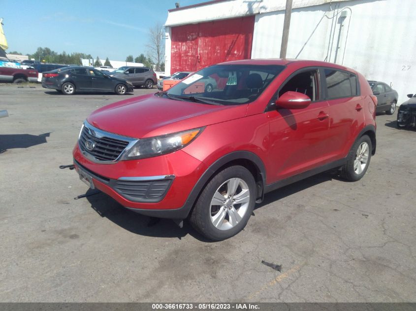 2012 Kia Sportage Lx VIN: KNDPB3A21C7346533 Lot: 36616733