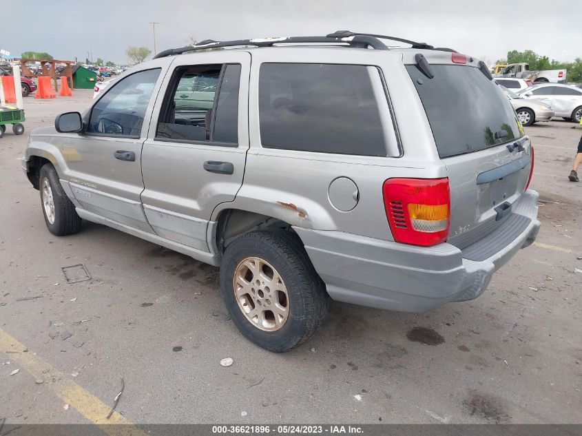 2000 Jeep Grand Cherokee Laredo VIN: 1J4G248S9YC161330 Lot: 36621896