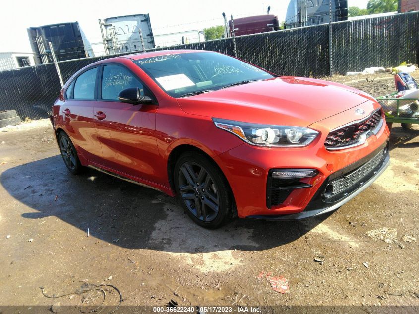 2021 Kia Forte Gt-Line VIN: 3KPF34AD5ME277105 Lot: 36622240