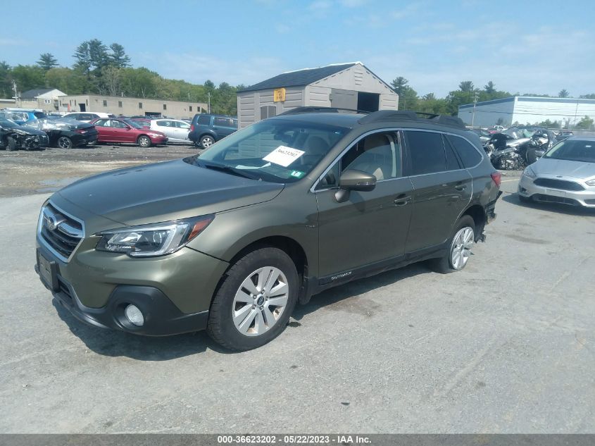 2019 Subaru Outback 2.5I Premium VIN: 4S4BSAHC8K3258495 Lot: 36623202