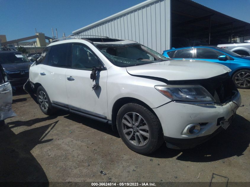 2016 Nissan Pathfinder Sl VIN: 5N1AR2MM2GC635261 Lot: 36624814