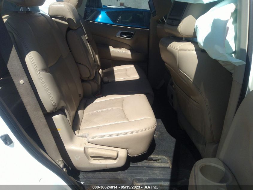 2016 Nissan Pathfinder Sl VIN: 5N1AR2MM2GC635261 Lot: 36624814