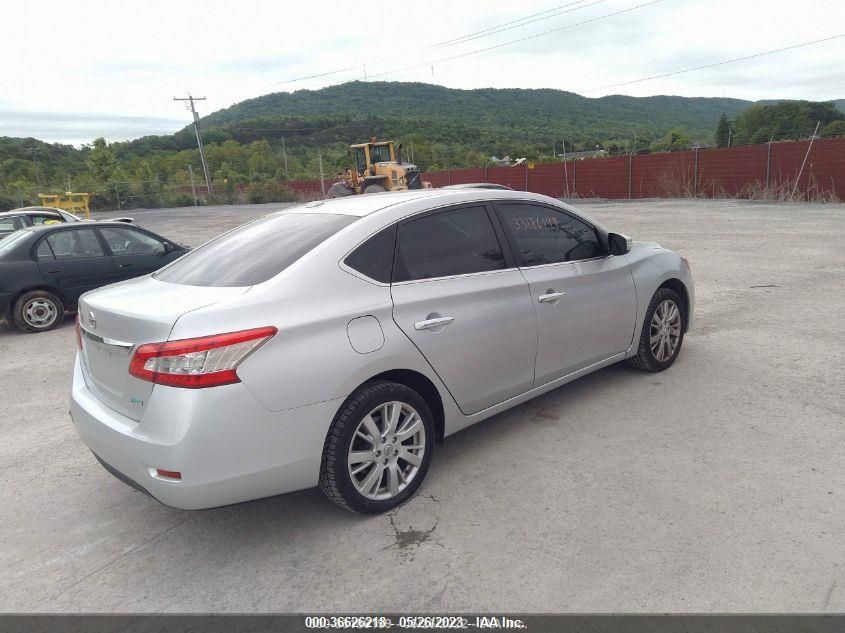 2013 Nissan Sentra Sl VIN: 3N1AB7AP8DL700587 Lot: 36626218