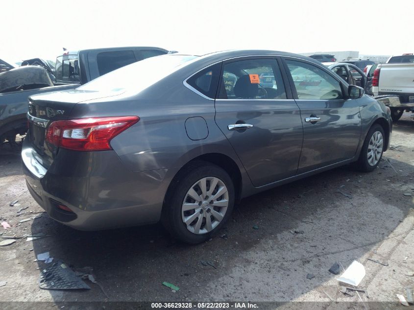 2017 Nissan Sentra Sv VIN: 3N1AB7AP5HL706062 Lot: 36629328