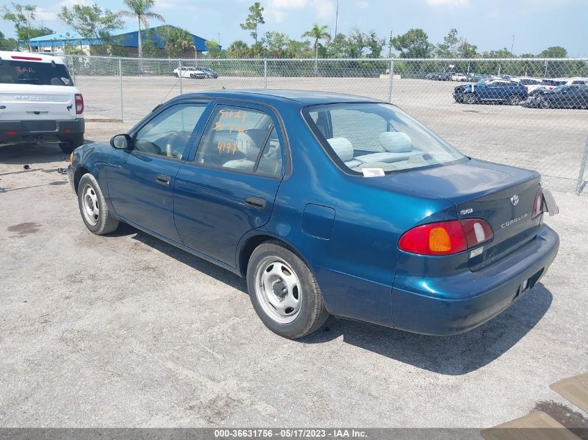 1998 Toyota Corolla Ve VIN: 1NXBR12E9WZ056688 Lot: 36631756