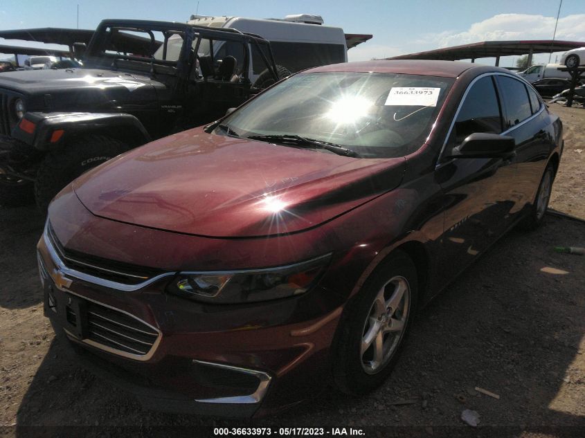 1G1ZB5ST8GF275394 2016 Chevrolet Malibu Ls