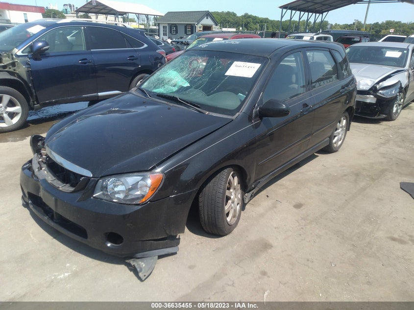 2006 Kia Spectra5 VIN: KNAFE161965347742 Lot: 36635455