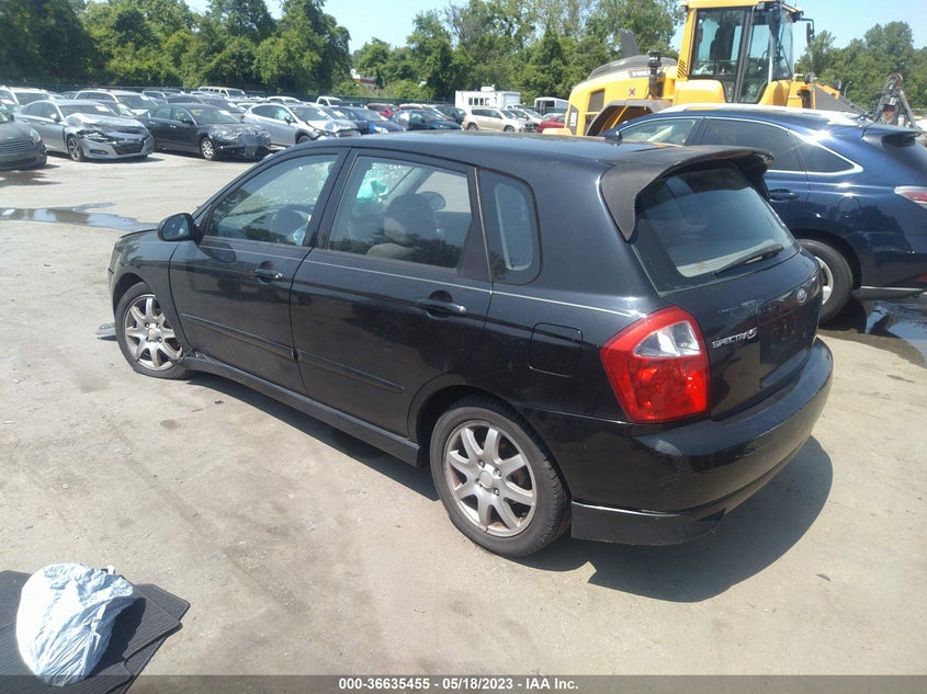 2006 Kia Spectra5 VIN: KNAFE161965347742 Lot: 36635455