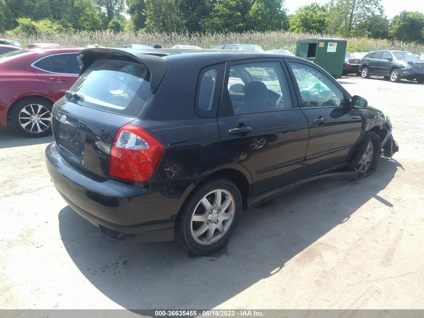 2006 Kia Spectra5 VIN: KNAFE161965347742 Lot: 36635455