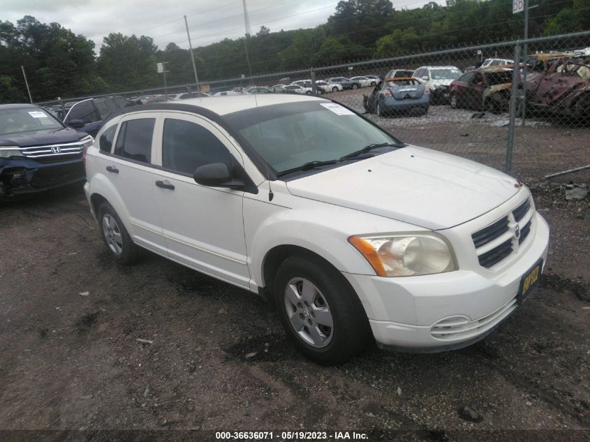 2007 Dodge Caliber VIN: 1B3HB28B47D268634 Lot: 36636071