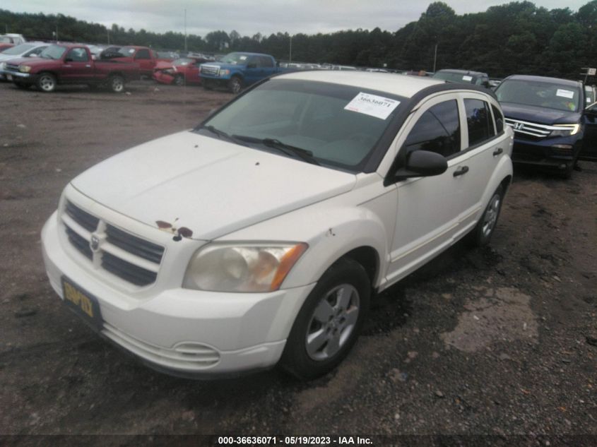 2007 Dodge Caliber VIN: 1B3HB28B47D268634 Lot: 36636071