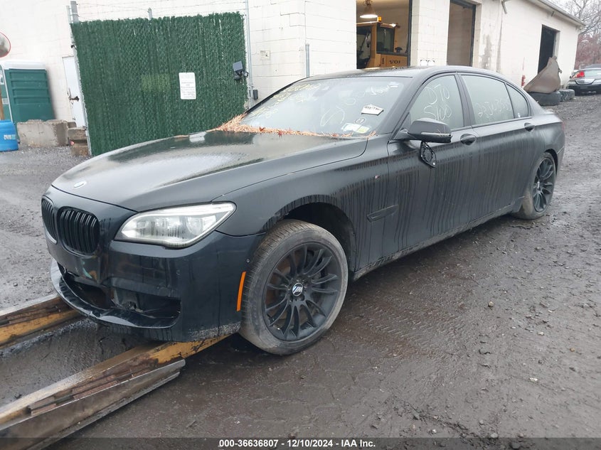 Vin: wbayf8c51fd654429, lot: 37112236, bmw 750li xdrive 20152