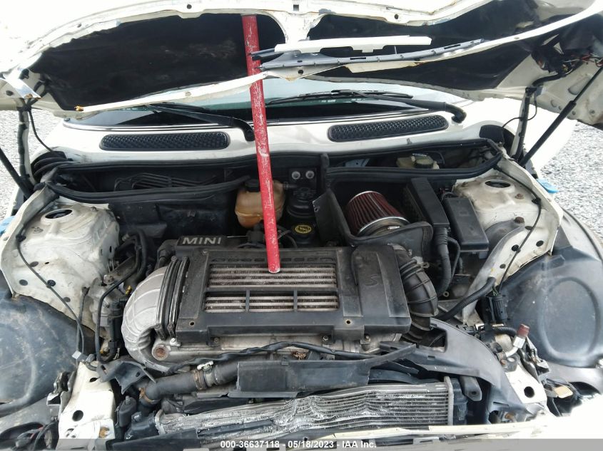 2005 Mini Cooper S VIN: WMWRE334X5TD91155 Lot: 36637118