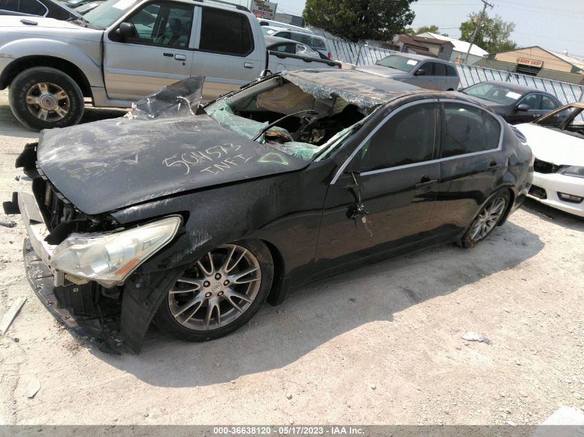 2012 Infiniti G37 Journey VIN: JN1CV6AP8CM621998 Lot: 36638120