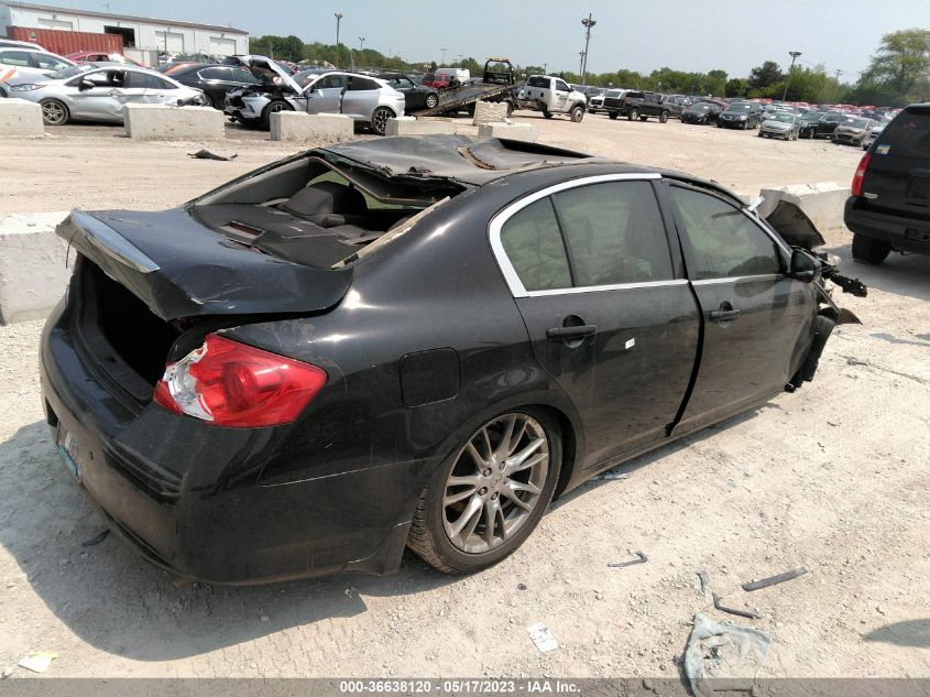 2012 Infiniti G37 Journey VIN: JN1CV6AP8CM621998 Lot: 36638120