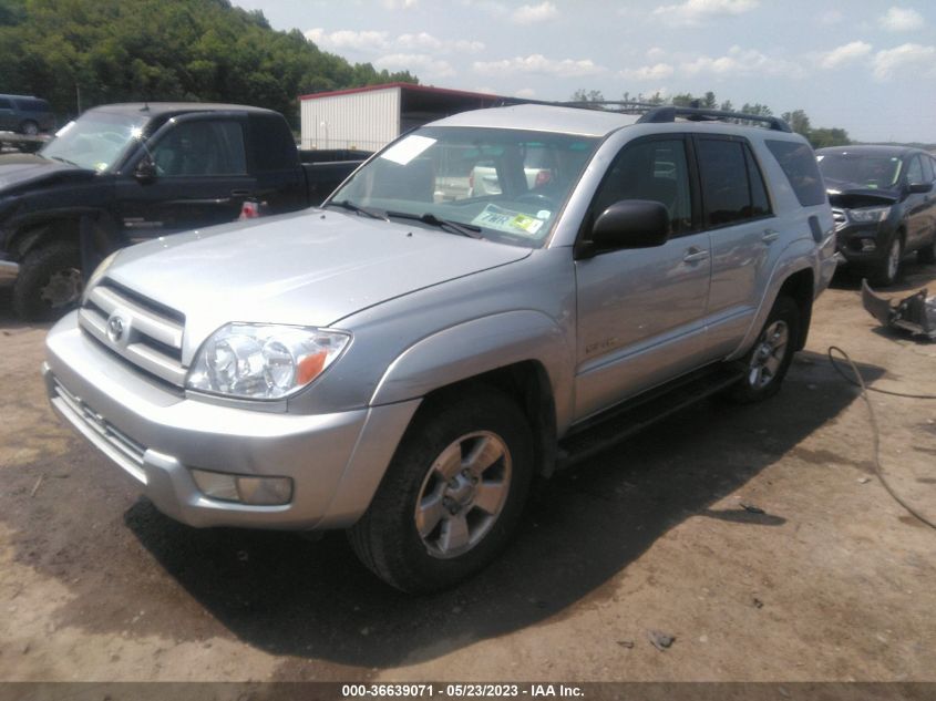 2004 Toyota 4Runner Sr5 V6 VIN: JTEBU14R140054923 Lot: 36639071