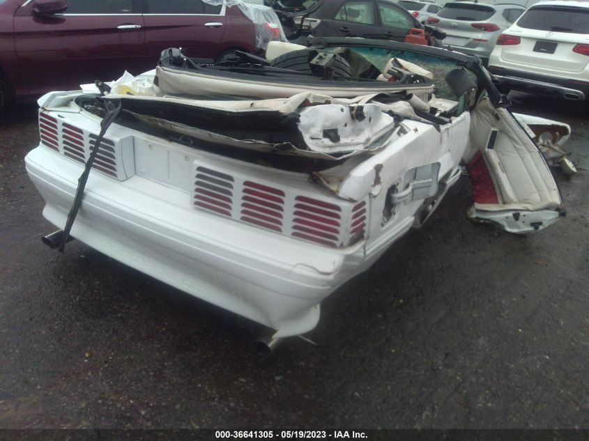 1991 Ford Mustang Gt/Cobra Gt VIN: 1FACP45E7MF154816 Lot: 36641305