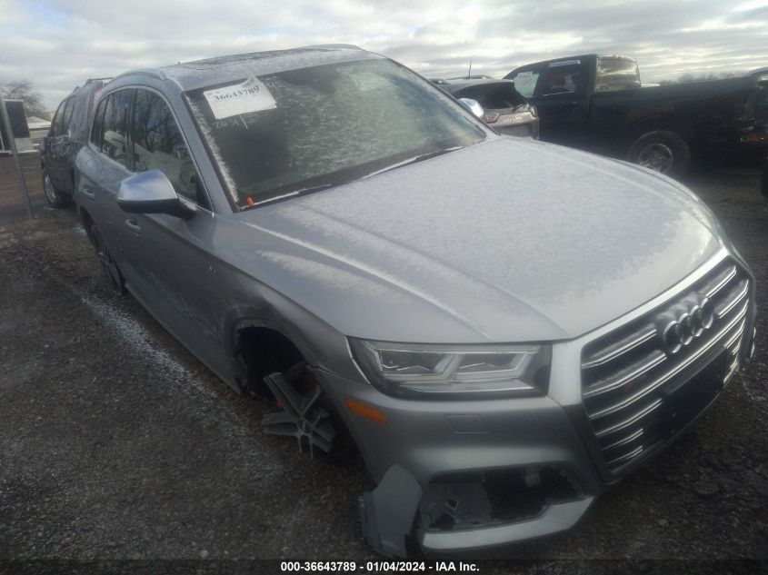 2018 Audi Sq5 Premium Plus VIN: WA1A4AFY2J2130437 Lot: 36643789