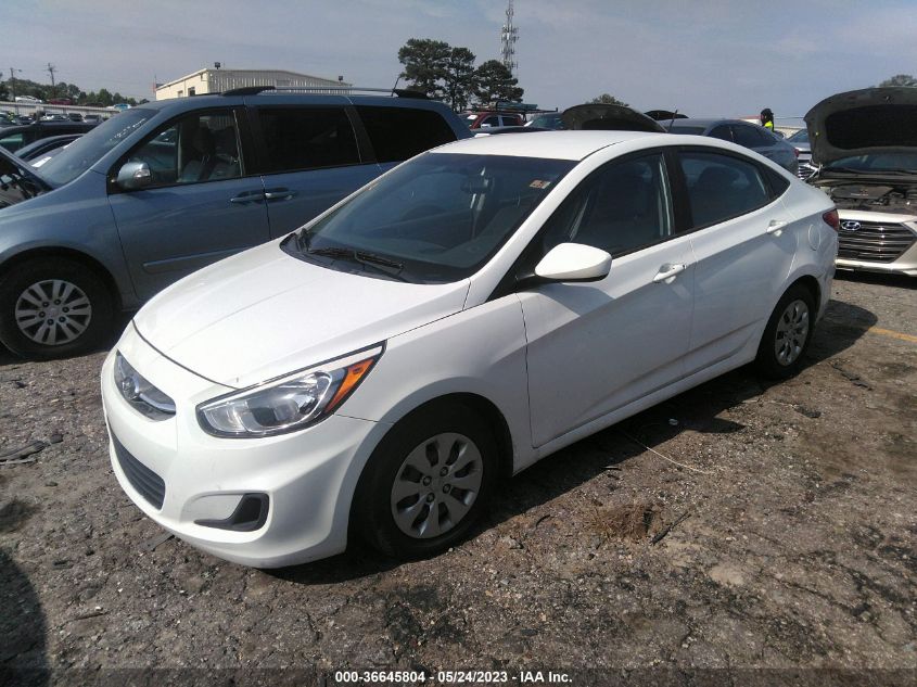 2016 Hyundai Accent Se VIN: KMHCT4AE4GU156921 Lot: 36645804