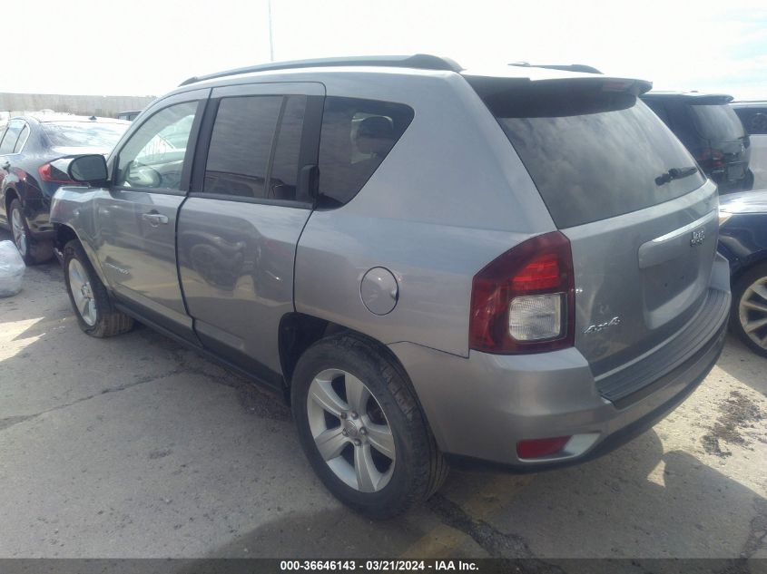 2016 Jeep Compass Sport VIN: 1C4NJDBB7GD662184 Lot: 36646143