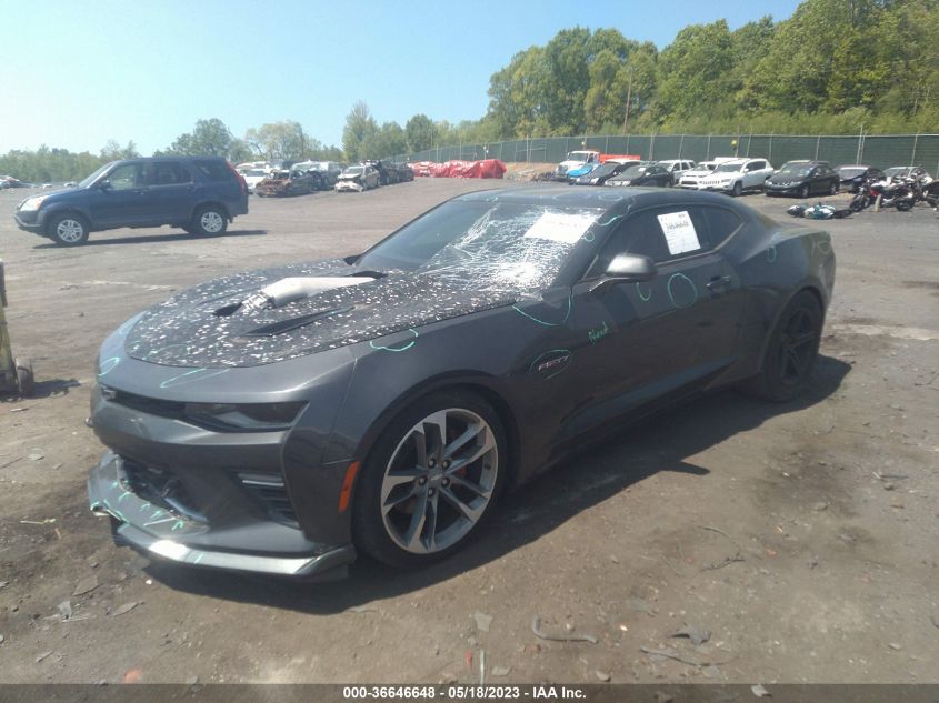 2017 Chevrolet Camaro 2Ss VIN: 1G1FG1R79H0129600 Lot: 36646648