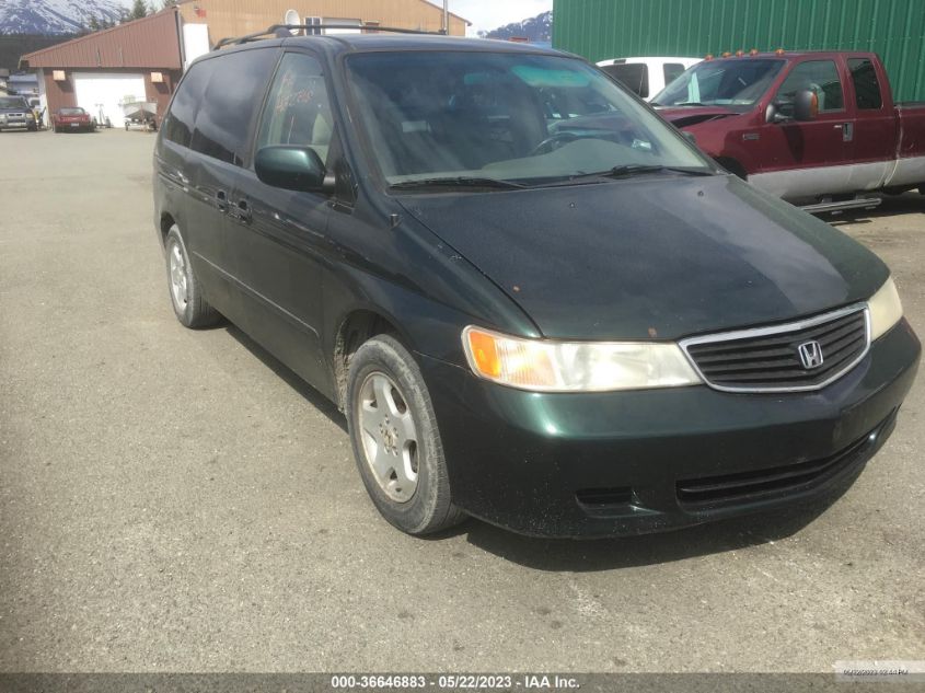 2001 Honda Odyssey Ex VIN: 2HKRL18661H530622 Lot: 36646883