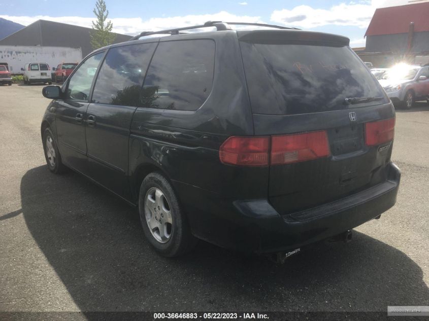 2001 Honda Odyssey Ex VIN: 2HKRL18661H530622 Lot: 36646883