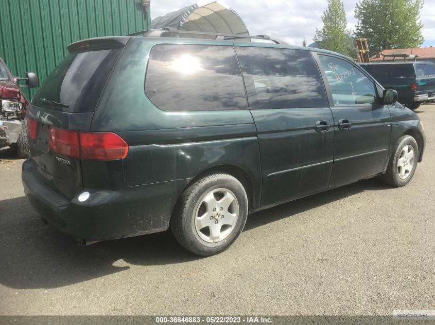 2001 Honda Odyssey Ex VIN: 2HKRL18661H530622 Lot: 36646883