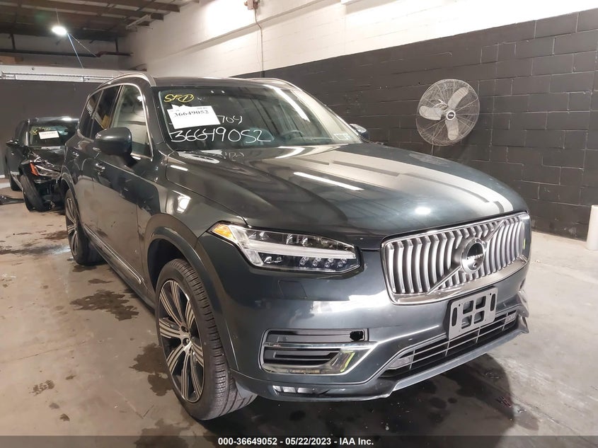 2022 Volvo Xc90 T6 Inscription 7 Passenger VIN: YV4A22PL6N1813383 Lot: 36649052