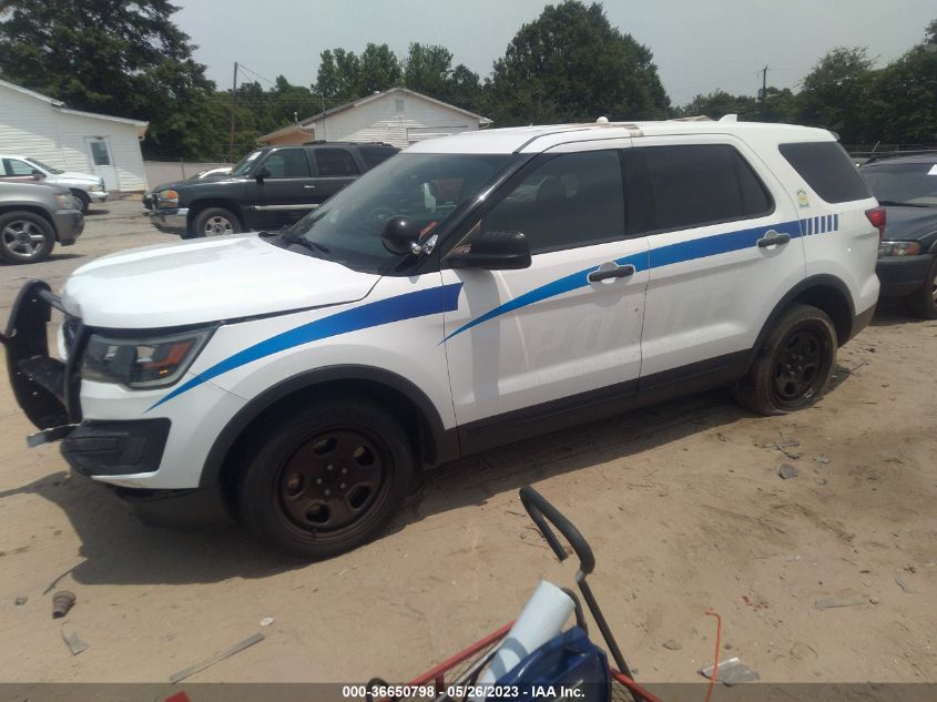 1FM5K8AR2HGC07922 2017 Ford Utility Police Interceptor