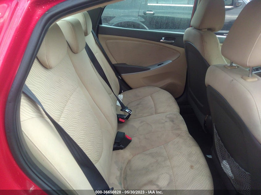 2012 Hyundai Accent Gls VIN: KMHCU4AEXCU163119 Lot: 36650828