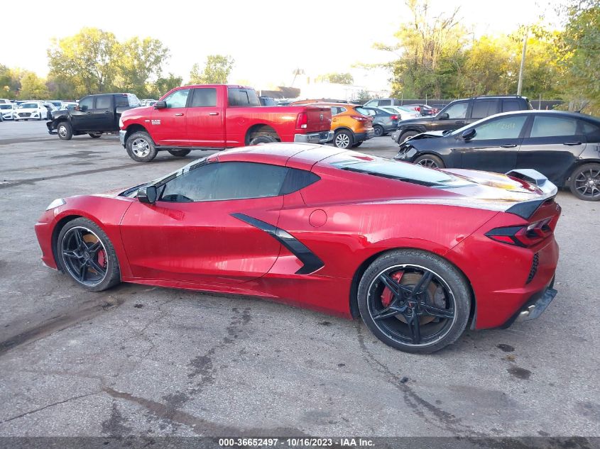 2021 Chevrolet Corvette Stingray Rwd 2Lt VIN: 1G1YB2D47M5103570 Lot: 40854707