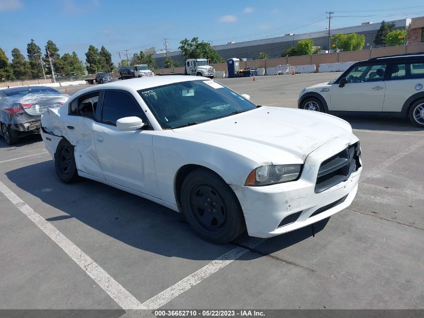 2012 Dodge Charger Police VIN: 2C3CDXAG0CH275992 Lot: 36652710