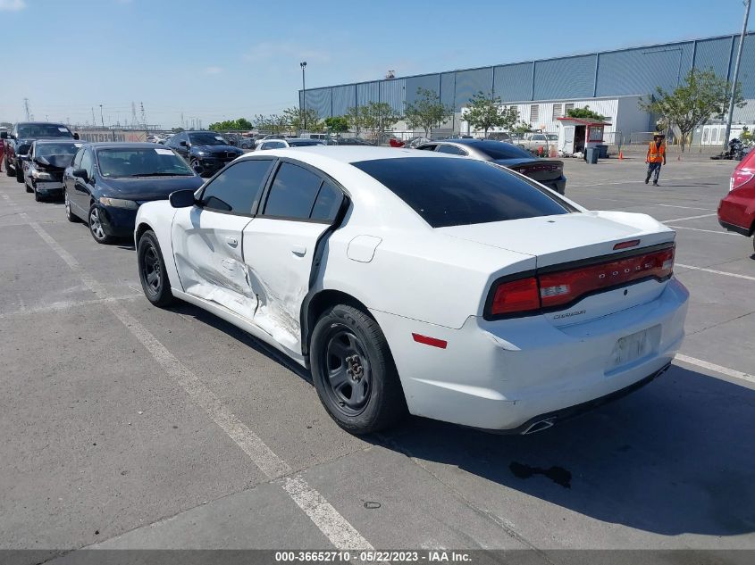 2012 Dodge Charger Police VIN: 2C3CDXAG0CH275992 Lot: 36652710