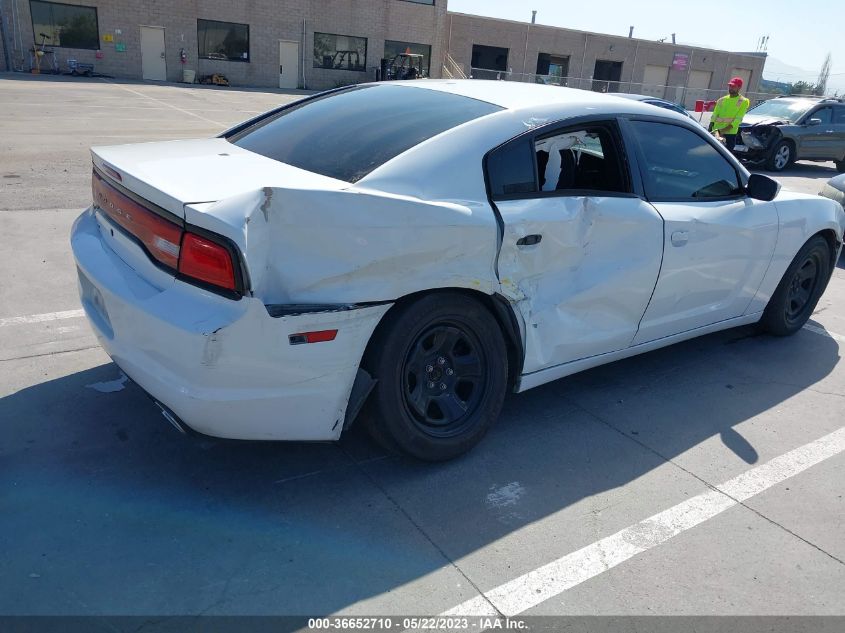 2012 Dodge Charger Police VIN: 2C3CDXAG0CH275992 Lot: 36652710