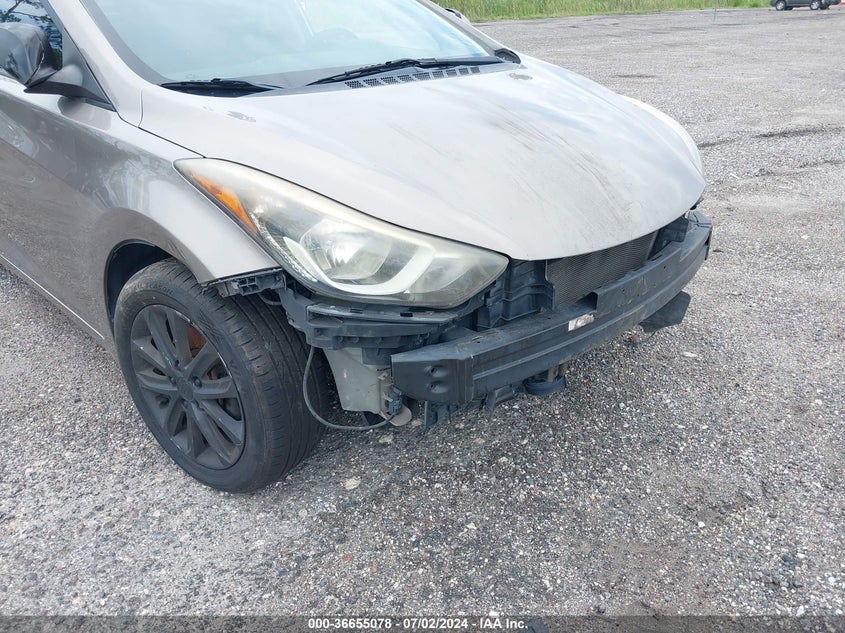 2014 Hyundai Elantra Se VIN: 5NPDH4AE1EH478742 Lot: 36655078