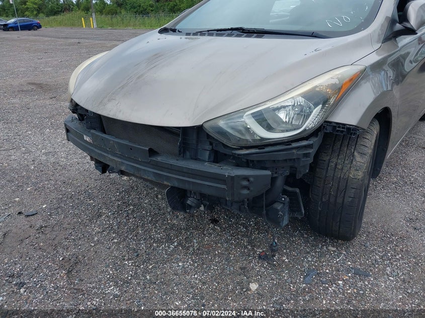 2014 Hyundai Elantra Se VIN: 5NPDH4AE1EH478742 Lot: 36655078