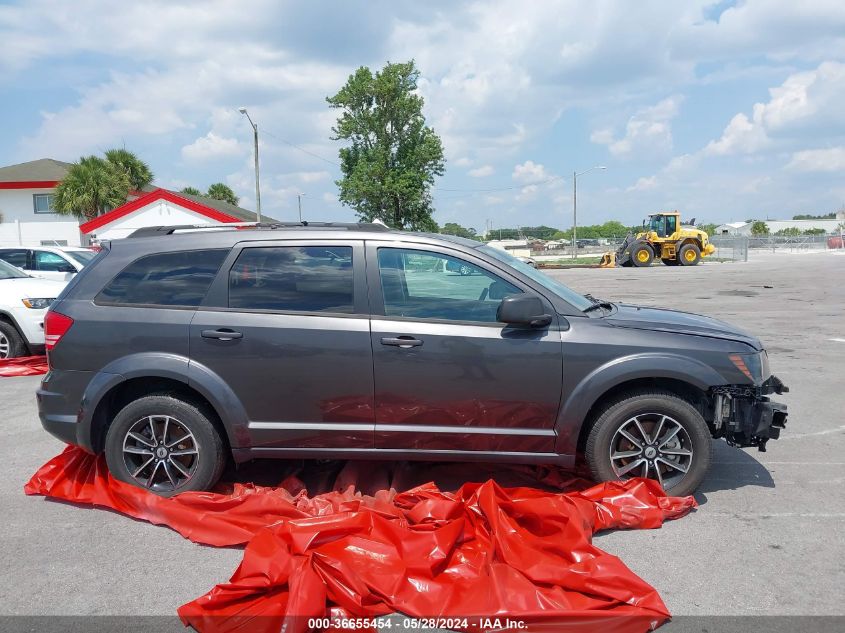 2018 Dodge Journey Se VIN: 3C4PDCAB3JT427195 Lot: 36655454