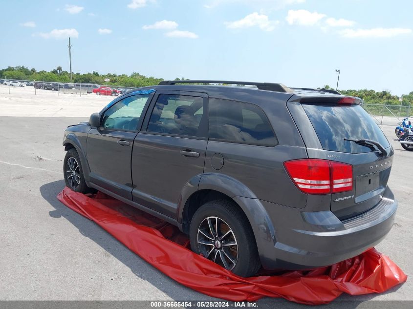 2018 Dodge Journey Se VIN: 3C4PDCAB3JT427195 Lot: 36655454