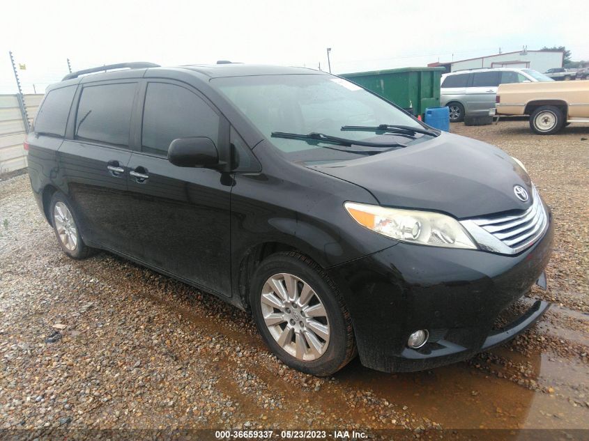 2011 Toyota Sienna Limited VIN: 5TDDK3DC6BS008170 Lot: 36659337